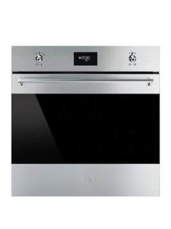 Smeg Sf6371X 60Cm Built-In Classic Single Electric Fan Oven With Grill